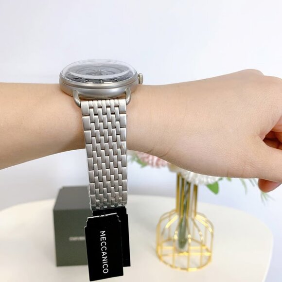 Emporio Armani AR60024 Aviator Meccanico Automatic Men's Watch - Picture 5 of 6